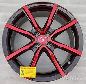 Cerchi In Lega NUOVI Da 17 Per Fiat 500 Abarth ecc