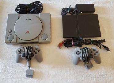 PLAYSTATION 1+ PLAYSTATION 2 + GIOCHI