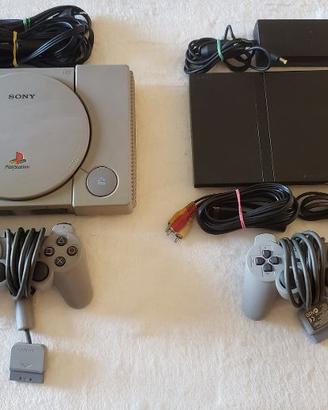 PLAYSTATION 1+ PLAYSTATION 2 + GIOCHI