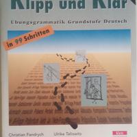 Libro di grammatica tedesca Klipp und Klar