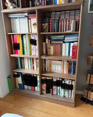 Libreria grigio marrone