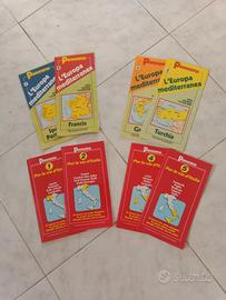 cartine itinerari Panorama anni 80 