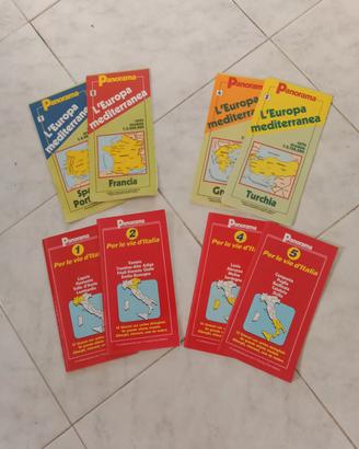 cartine itinerari Panorama anni 80 