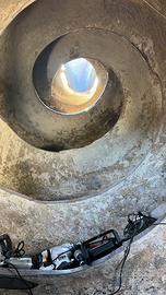 Estrazione calcestruzzo saldatura spirali