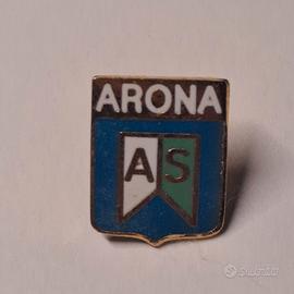 spilla vintage AS Arona calcio rara epoca collezio