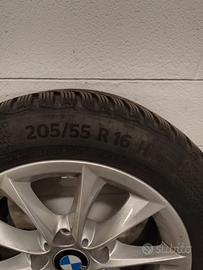 Gomme invernali Continental+cerchi BMW originali