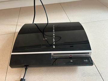 PS3 fat+controller+giochi