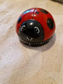 Timer da cucina a forma di coccinella