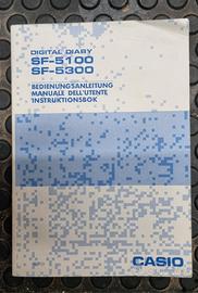 Manuale utente Casio SF 5100 SF 5300
