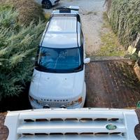Mascherina Anteriore bianca Land Rover Discovery 3