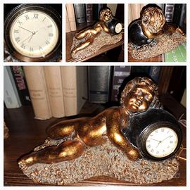 Angioletto coricato con Orologio
