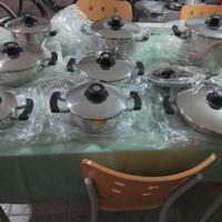 Batteria Pentole IMCO NUOVA - 8 Pezzi Fuoco / gas