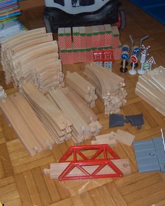 Binari in legno  x natale  -black friday
