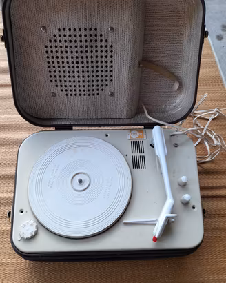 giradischi vintage 