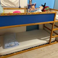 Letto Ikea Kura blu