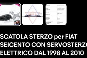 Scatola servosterzo elettrico Fiat seicento 
