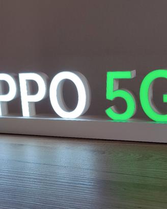 Lampada Insegna Luminosa OPPO 5G Nuova
