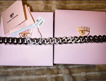 Collier Chiara Ferragni (nero-argento)