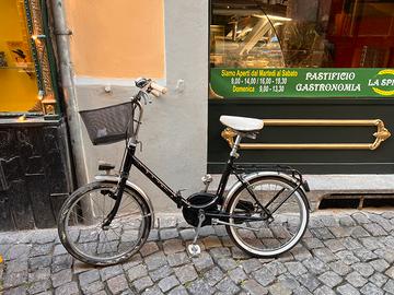Bicicletta con cestino
