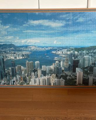 Quadro puzzle skyline Hong Kong 3000 pz.