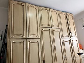 Armadio Classico/Shabby Chic 12 Ante Avorio