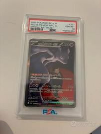 Mewtwo Pokemon card PSA10