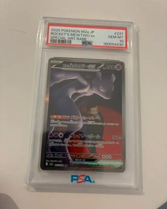 Mewtwo Pokemon card PSA10
