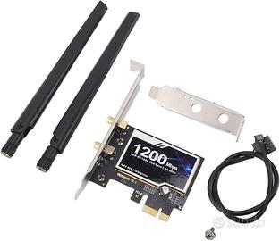 Scheda di rete wireless PCI E Dual Band 1200mbps