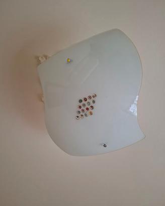 Lampadario in vetro
