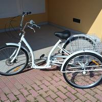 Triciclo per anziani – Nuovo, 6 marce, ruote da 26
