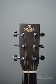 Chitarra Acustica Sigma Elettrificata BLACK BURST