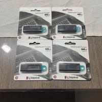 4 chiavette usb kingston