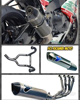 Terminale di scarico Termignoni carbonio titanio