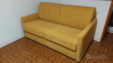 Divano 2 posti letto, con comodo materasso H 17