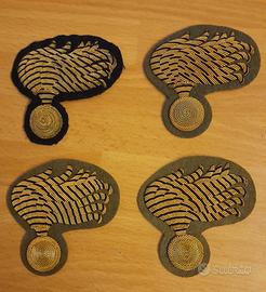 4 fregi Carabinieri "fiamma" vintage
