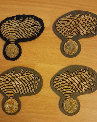 4 fregi Carabinieri "fiamma" vintage