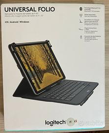 Tastiera  logitech universal folio 9”-10”