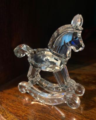 Cavallo dondolo Swarovski