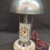lampada orologio vintage Mofem art Decò anni 30