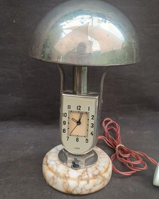 lampada orologio vintage Mofem art Decò anni 30