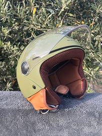 Casco scooter MTHelmets Verde