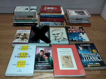 Stock libri di vario genere 