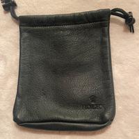 Rolex Sacchetto In Pelle Nera Multiuso Nuovo