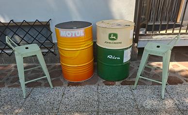 bidone carburante vintage