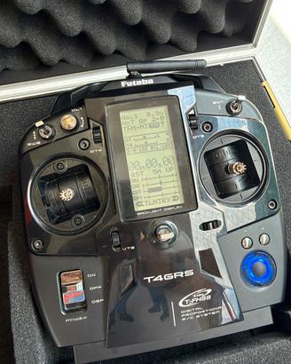 Futaba T4GRS Radiocomando a stick + batt. LiPo 2S