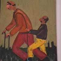 quadro pittore Edy Branzanti pittura folk art