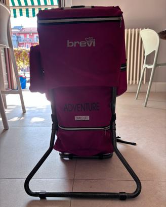 Zaino trekking bimbo brevi adventure