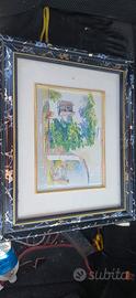 quadro decorativo con una cornice elegan
