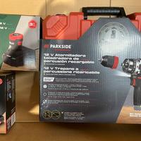 Trapano a percussione parkside 12v con batterie