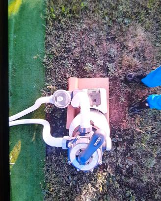 depuratore per piscina INTEX esterna
